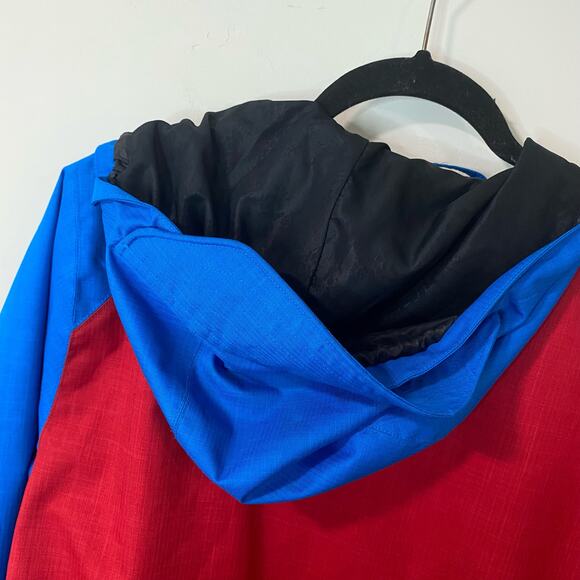 Volcom Men's Retrospec Ski Jacket Coat Snowboard Snow Blue Red Mountain Medium - Picture 2 of 11